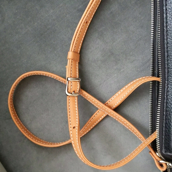 👜 Unique Argentinian leather and suede clutch/shoulder/crossbody bag - Picture 5 of 6